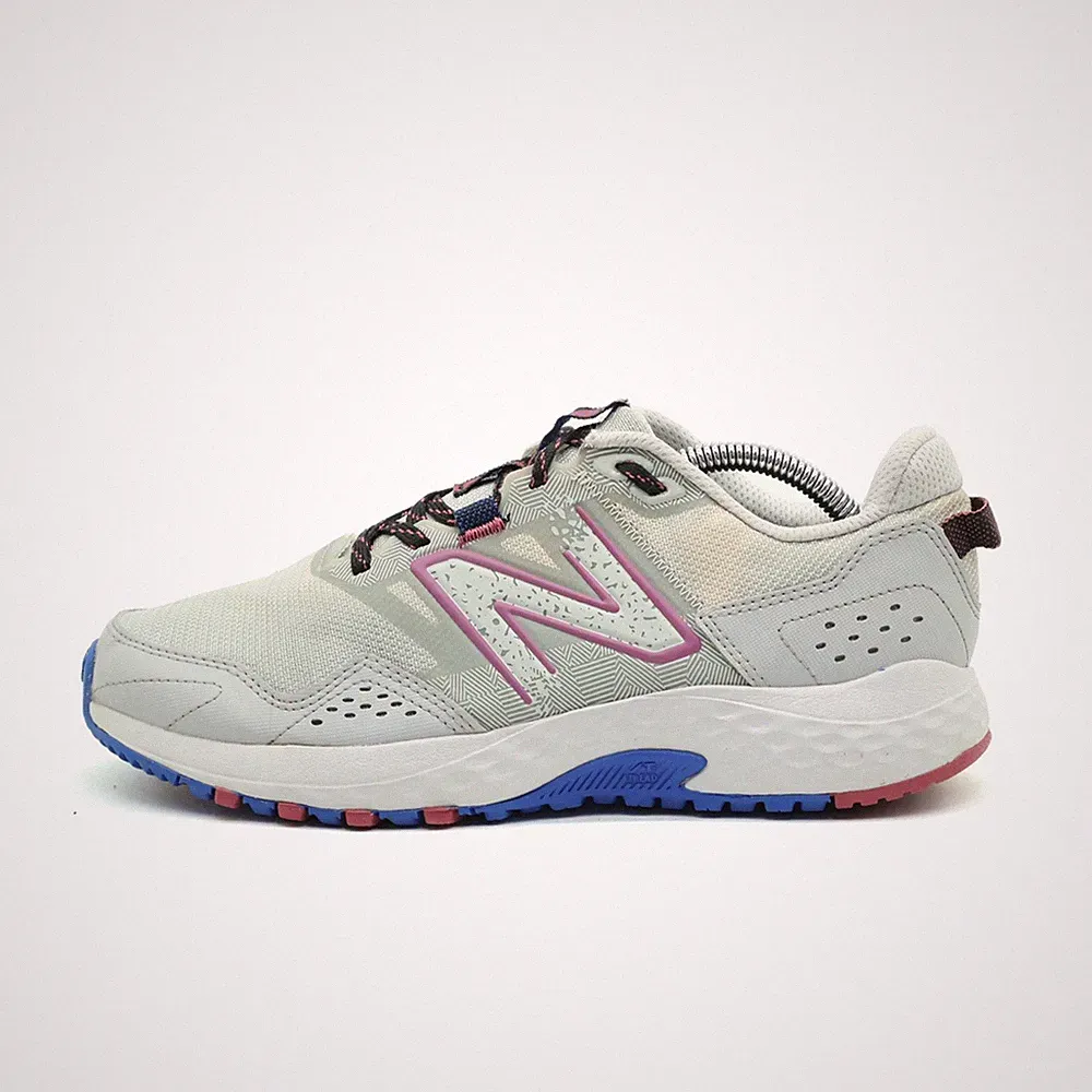 New Balance Damen WT410LR8 Sneaker Weiß/Lila Mesh Trail Laufschuh EU 40.5