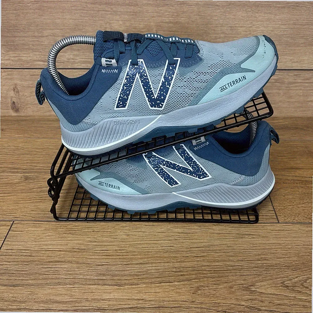 New Balance Schuhe Damen Gr. UK 6,5 Nitrel V4 Trailrunning All Terrain blau