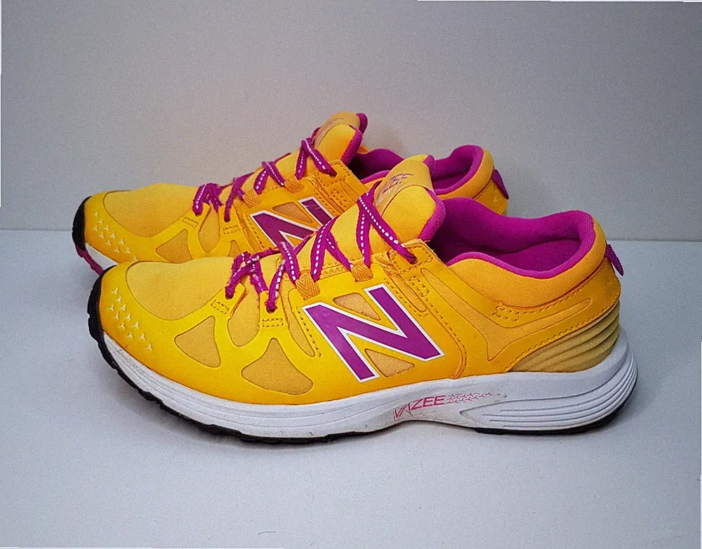 NEW BALANCE VAZEE AGILITY GRÖSSE 4 UK EUR 37 DAMEN GELB LAUFSCHUHE SNEAKER SCHUHE