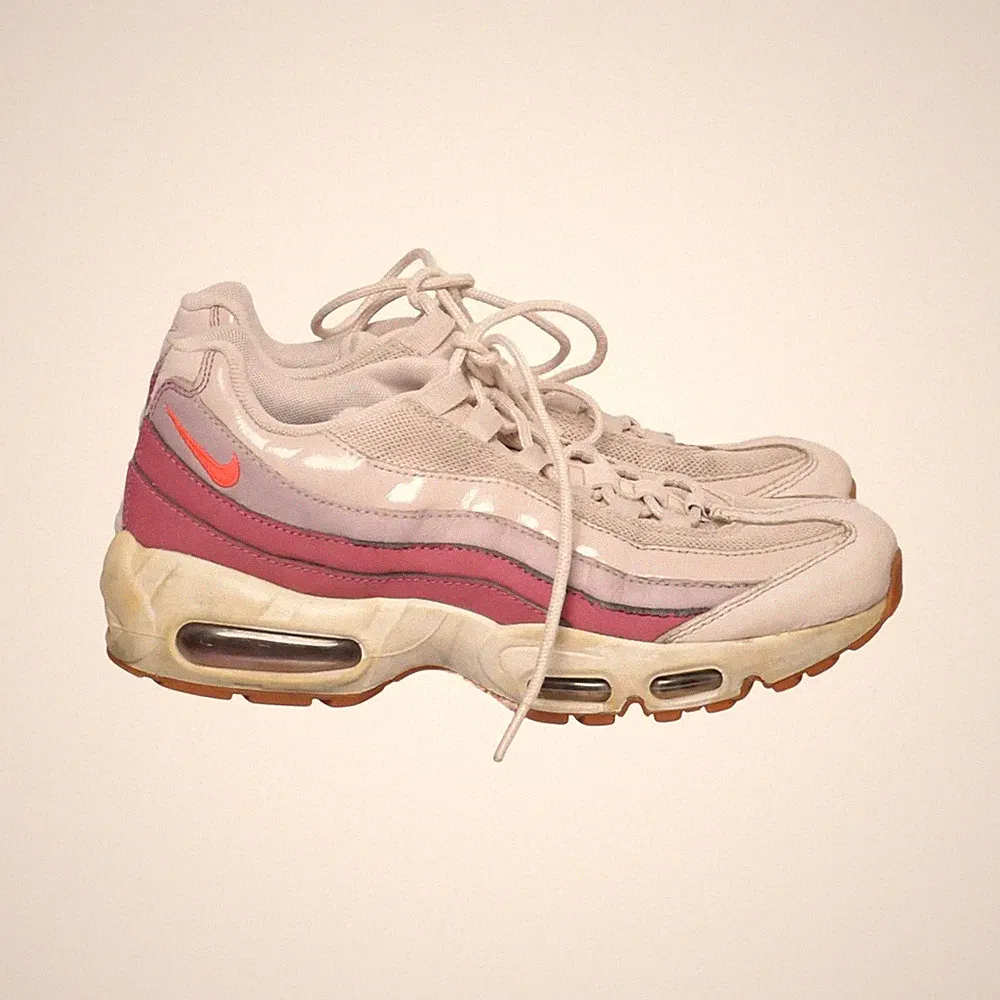 Nike Air, Laufschuhe, Größe: 40 1/2, Pink/Braun, Damen #h8d