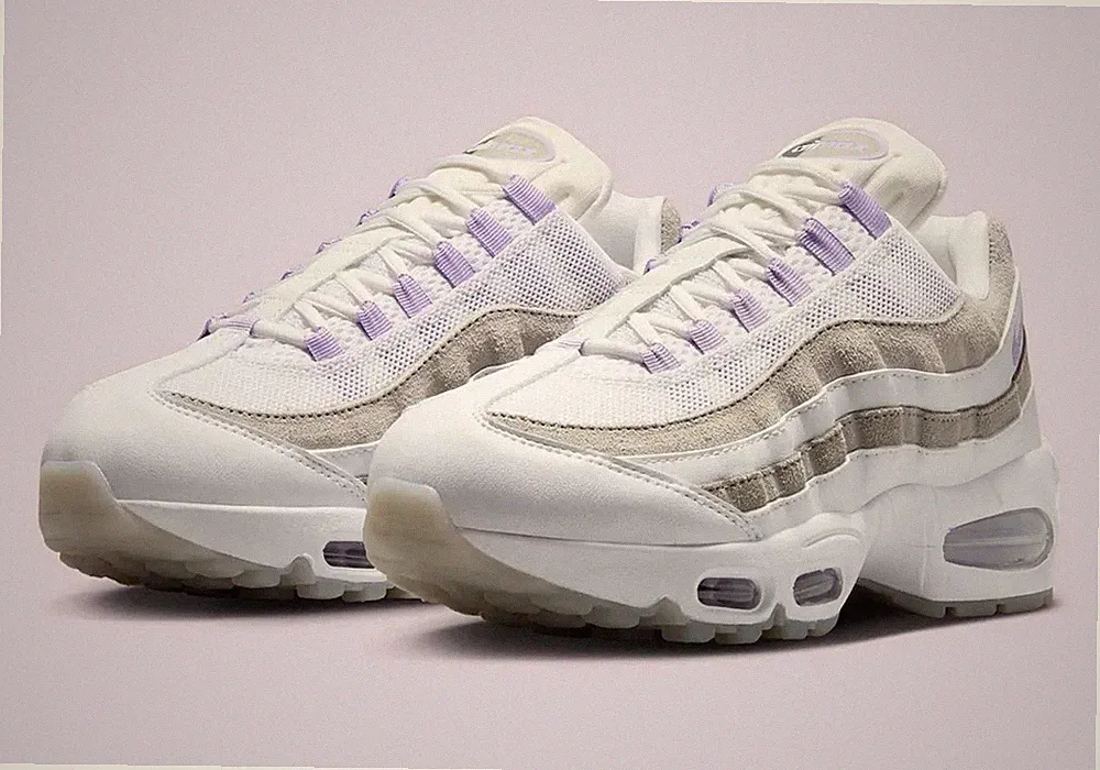 Nike Air Max 95 Big Bubble White Hortensien Laufschuhe EU 39 IB6396-100