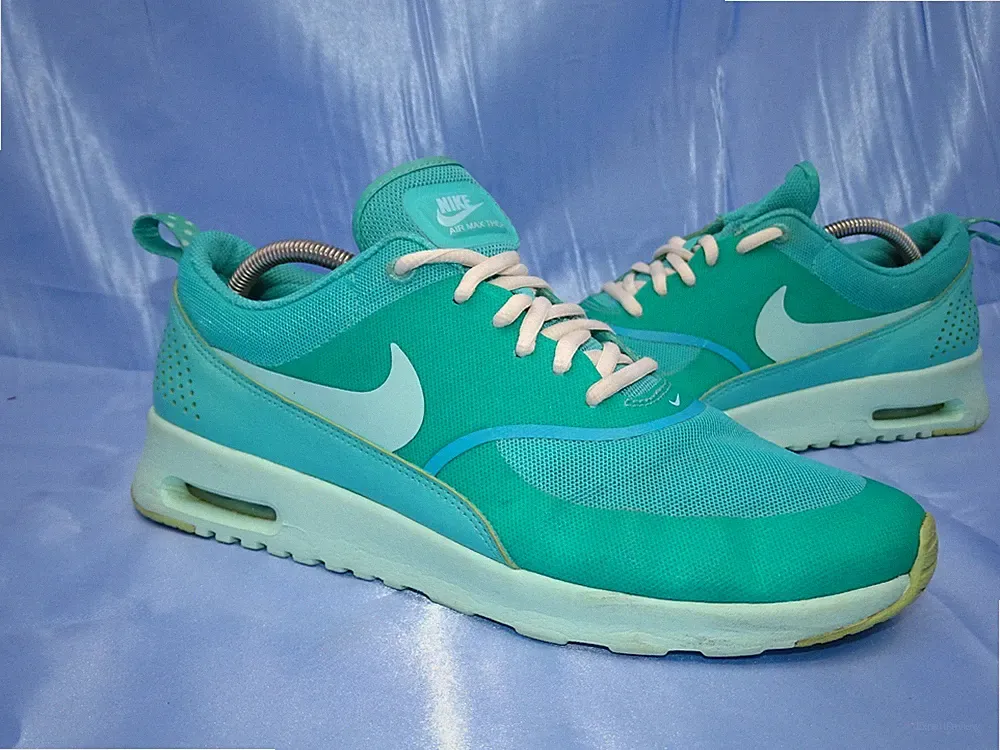 NIKE AIR MAX THEA SE SNEAKER GR 41 SCHUHE TÜRKIS SPORTSCHUHE DAMEN LAUFSCHUHE
