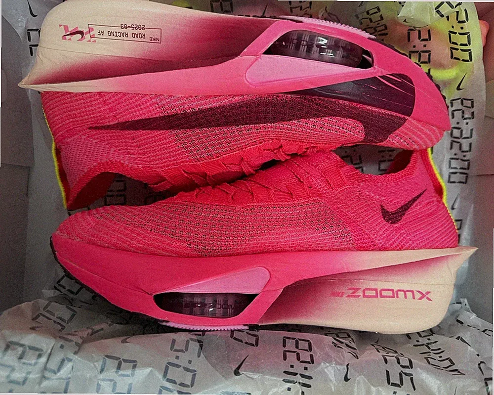 Nike Air Zoom Alphafly Next% 3 Damen Laufschuhe Rosa EU 38,5 FD8315-601