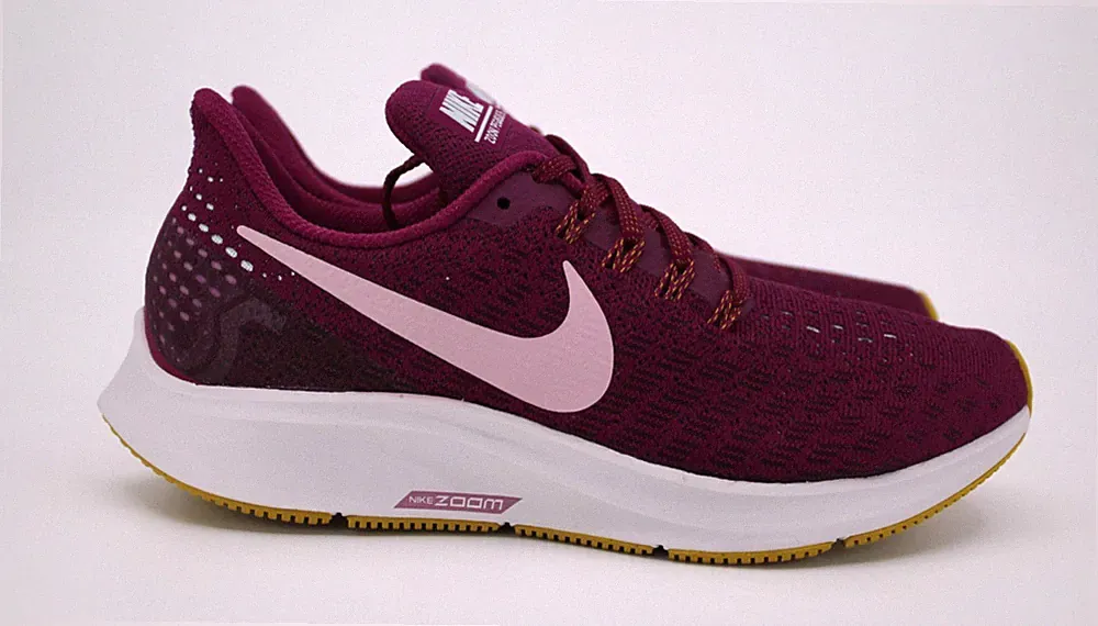 Nike Air Zoom Pegasus 35 Laufschuhe UK 3 True Berry Plum Chalk 942855-606
