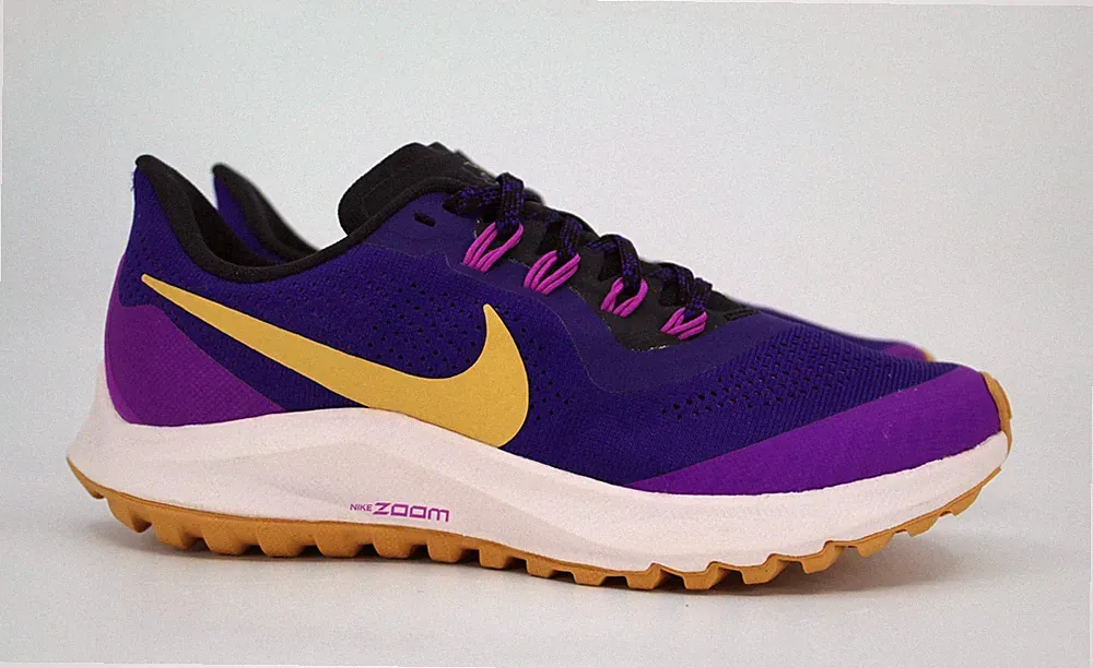 Nike Air Zoom Pegasus 36 Trailrunningschuhe UK 2,5 Voltage Purple AR5676-500