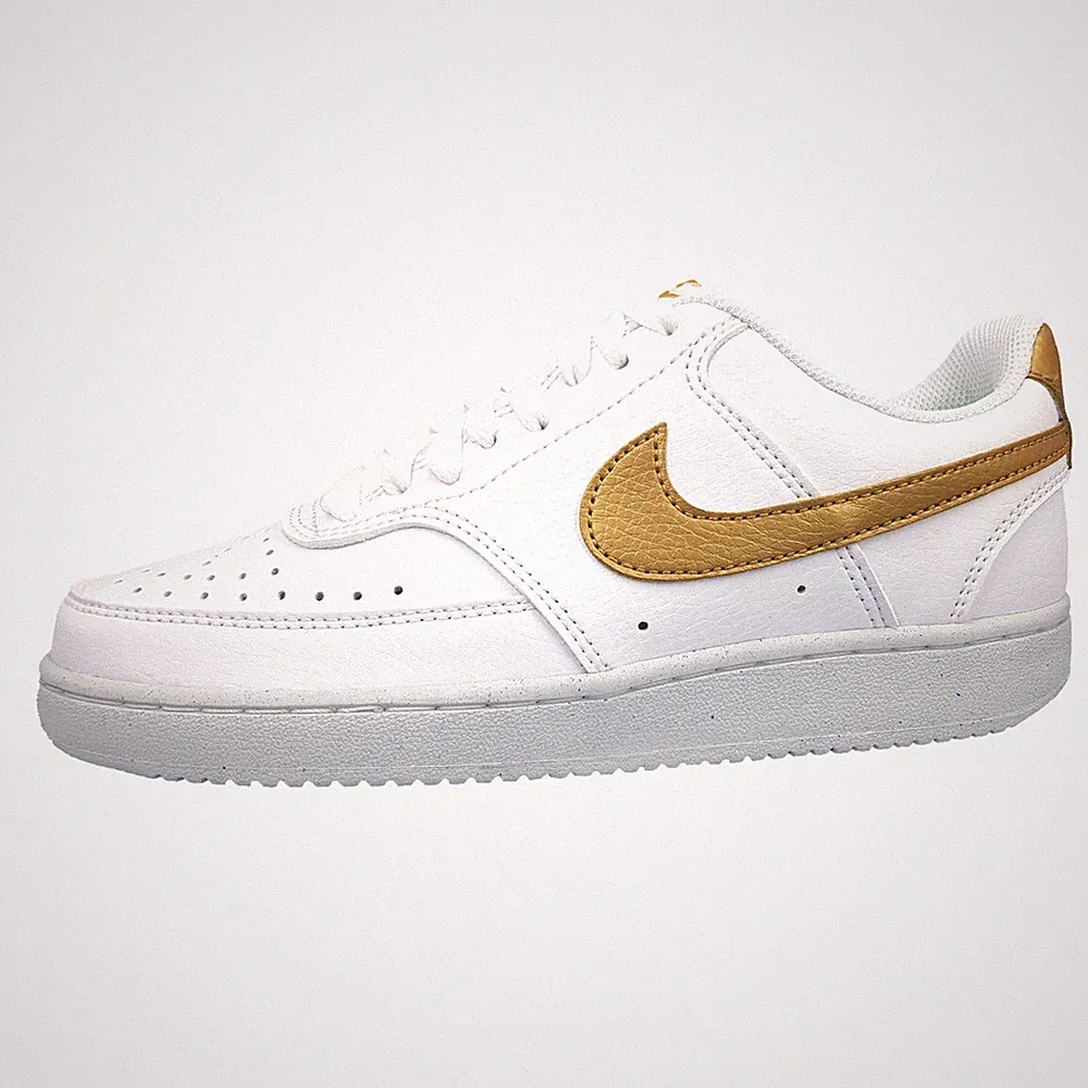 Nike Court Vision Low Sportschuhe Damen Trainingsschuhe Sneaker Weiß