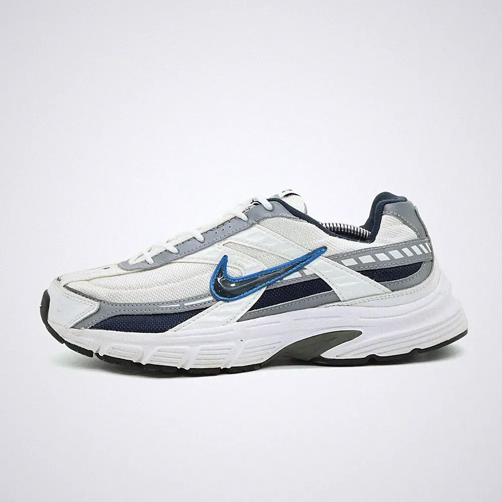 Nike Damen 394055-101 Schuhe Weiß/Blau/Grau Mesh/Synthetik Lauf Sneaker EU 41