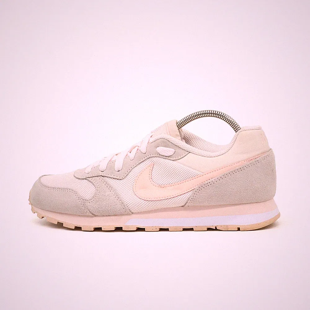 Nike Damen 749869-604 Laufschuh Rosa Beige Wildleder Running Sneaker EU 38.5