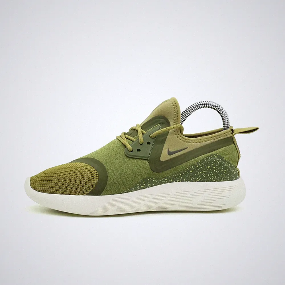 Nike Damen 923619-300 Sneaker Olivgrü Mesh Low-Top Atmungsaktiv Sportswear EU 39