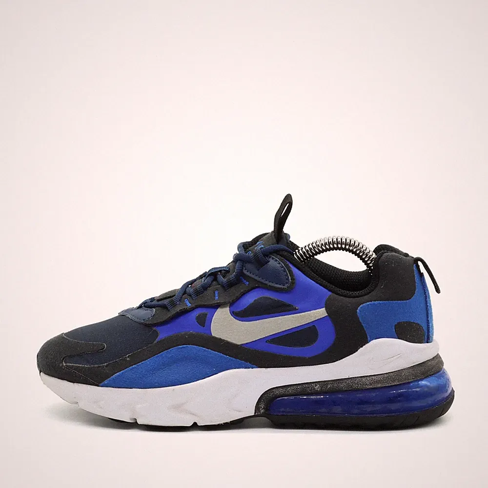 Nike Damen Air Max 270 React Schuh Blau/Schwarz/Weiß Leicht Sneaker EU 36