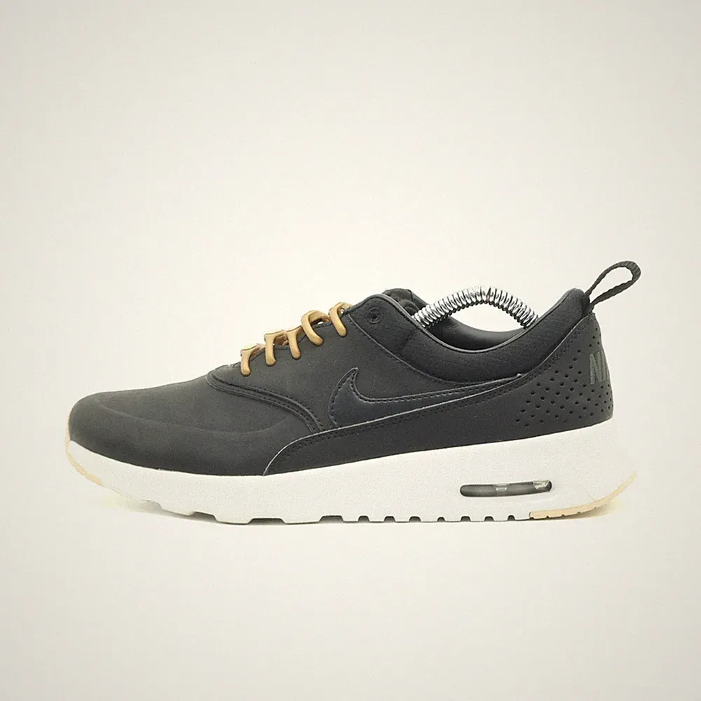 Nike Damen Air Max Thea Sneaker Schwarz Braun Weiß Niedrig Atmungsaktiv EU 37.5