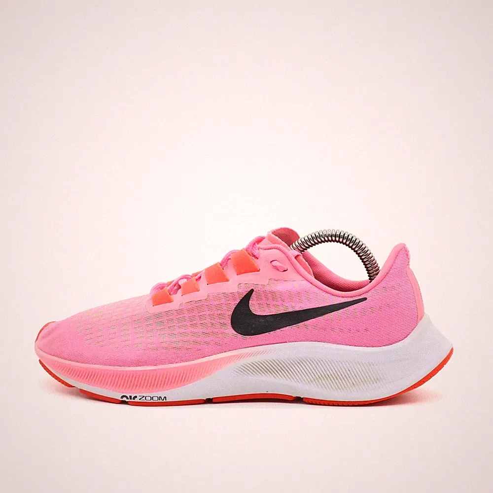 Nike Damen Air Zoom Pegasus 37 Schuhe Pink Mesh Atmungsaktiv Laufschuh EU 38