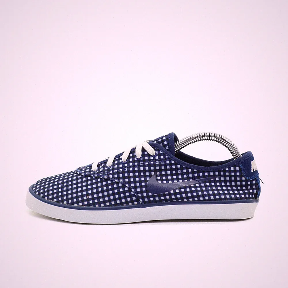 Nike Damen Court Tradition Low Sneaker Blau Weiß Leicht, Atmungsaktiv EU 36.5