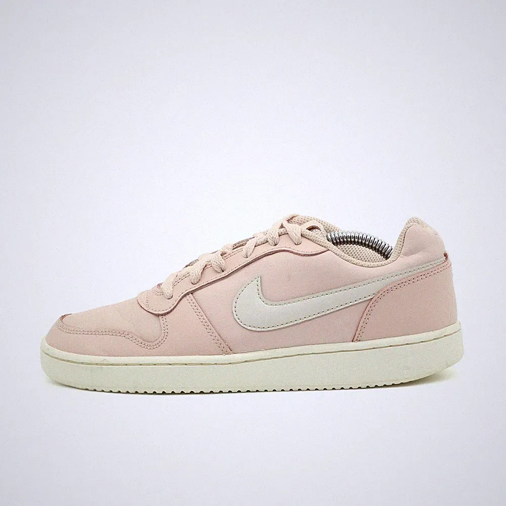 Nike Damen Court Vision Low Sneaker Rosa Leder Low-Top Bequem EU 38.5