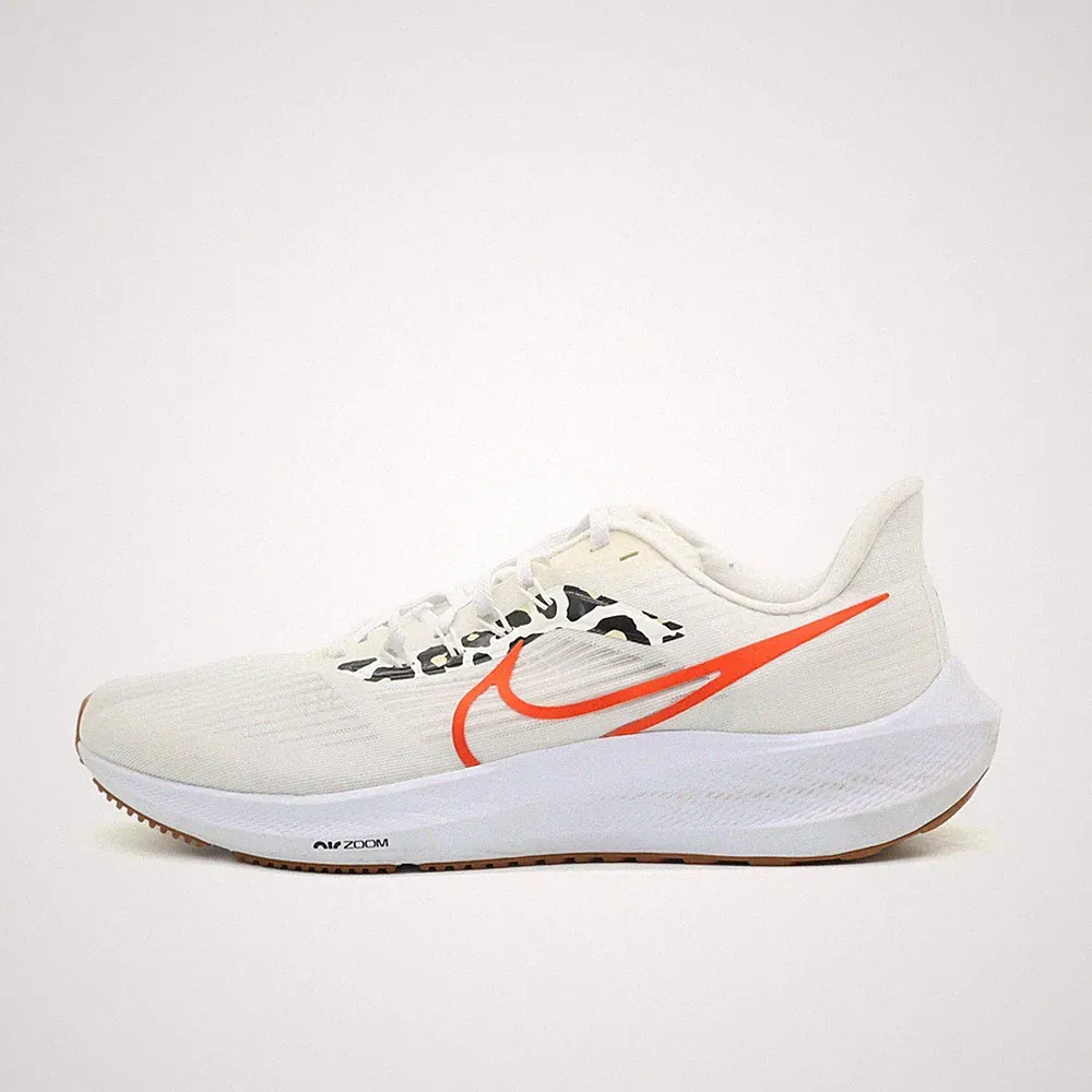 Nike Damen Pegasus 39 Schuh Weiß/Orange Mesh Niedrig Air Zoom Laufschuh EU 44