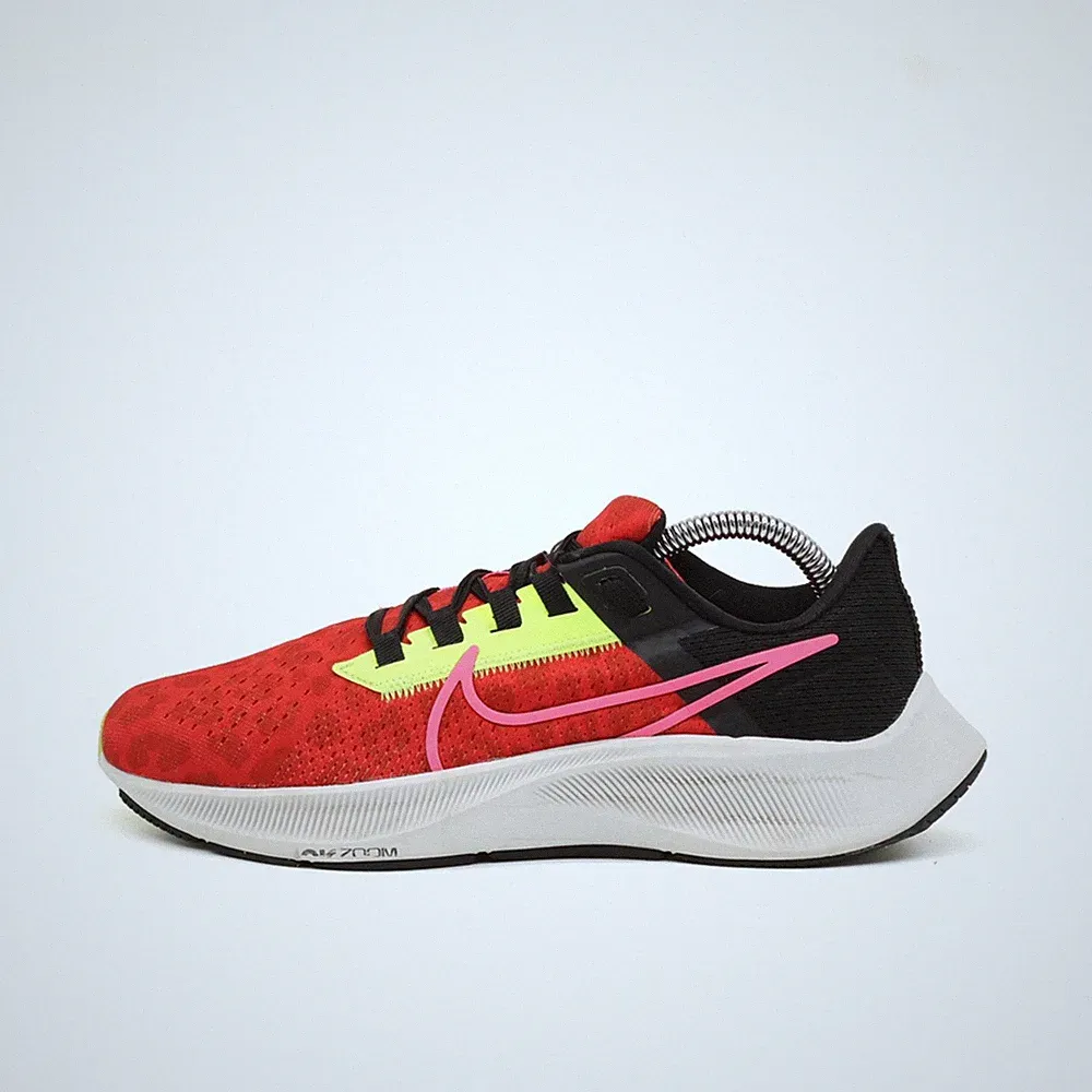 Nike Damen Pegasus 39 Schuhe Rot Pink Gelb Schwarz Mesh Zoom Laufschuhe EU 37.5