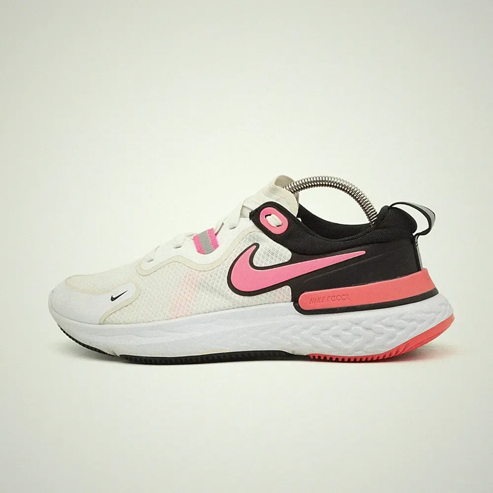 Nike Damen React Vision Laufschuh EU 38 Weiß Pink Schwarz CW1778-103