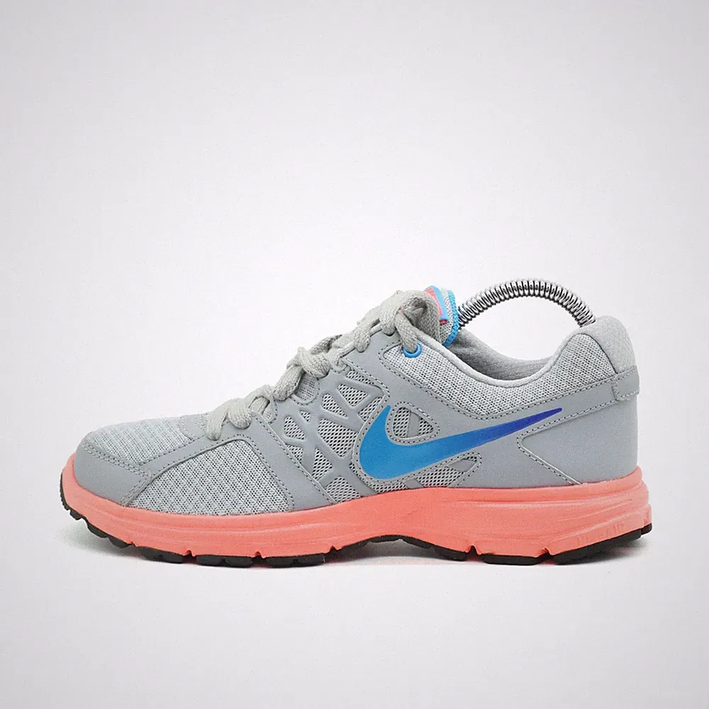 Nike Damen Relentless 2 Sneaker Grau Blau Pink Mesh Dämpfung Laufschuh EU 38.5