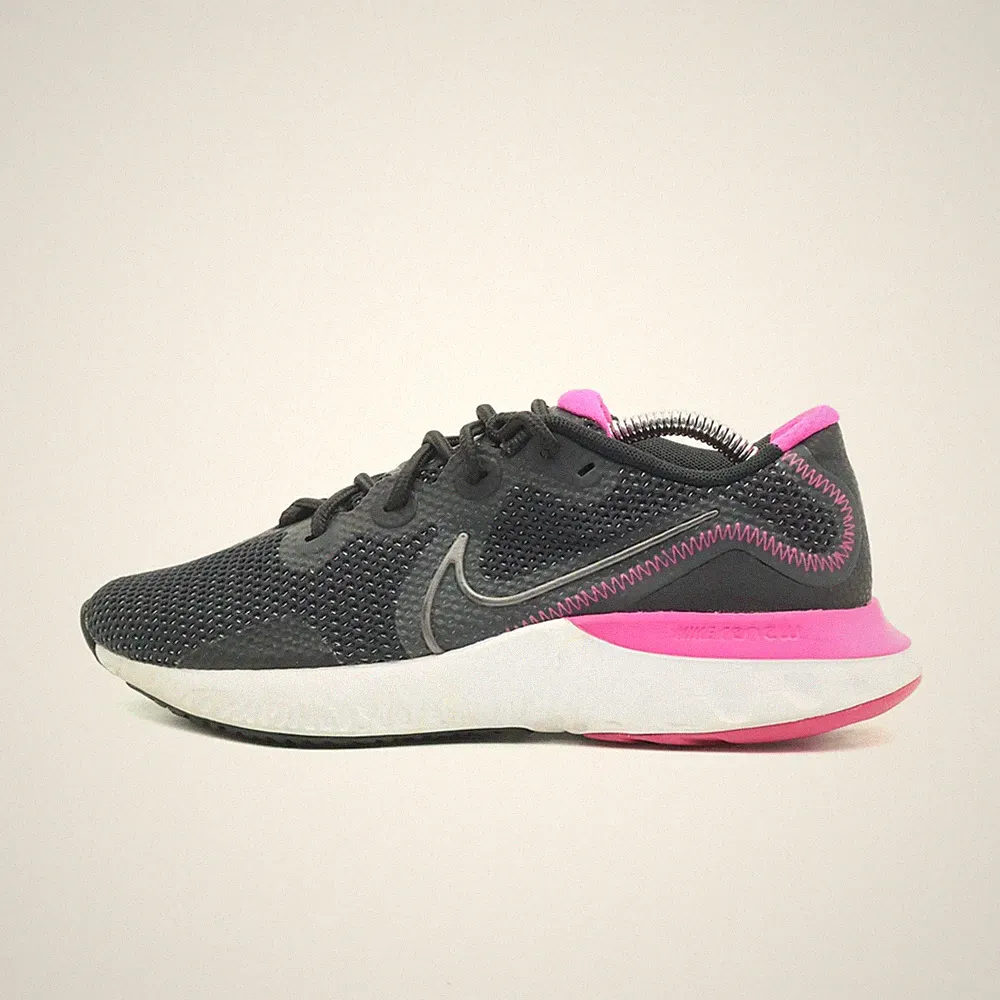 Nike Damen Renew Run Sneaker Schwarz/Pink Mesh Niedrig ämpfung Laufschuh EU 37.5
