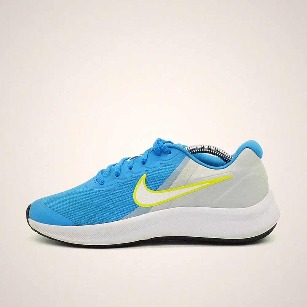 Nike Damen Revolution 5 Youth Laufschuhe Blau Gelb Weiß Top Laufschuh EU 37.5
