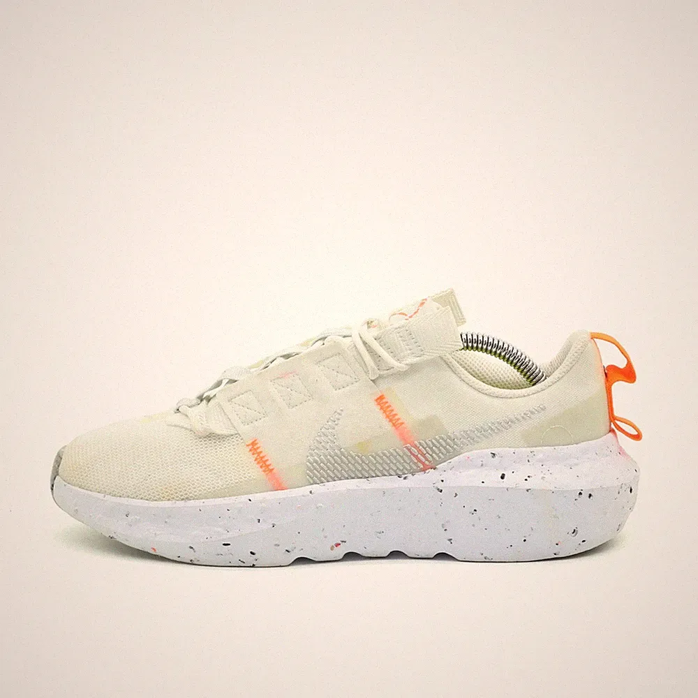 Nike Damen Space Hippie 04 Laufschuh Creme/Orange Recyceltes Vegan Sneaker EU 39
