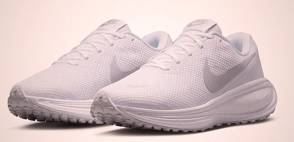 Nike Damen Sport Fitness Freizeit Running Lauf Schuhe Revolution Weiß Neu