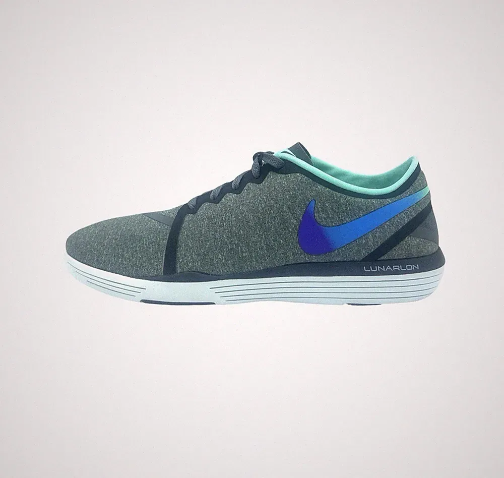 Nike Damen Sportschuhe Laufschuhe Joggen - Sneaker Nike Lunar Model Grau Modern
