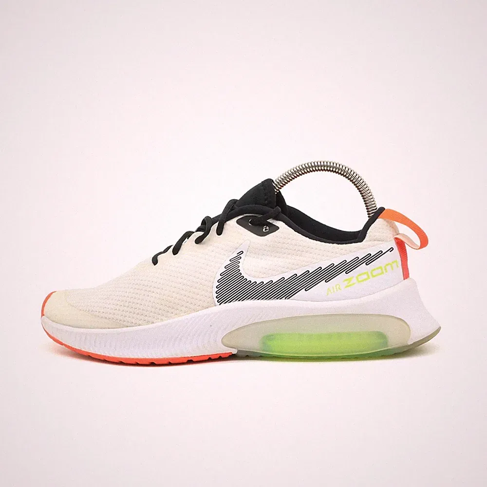 Nike Damen Zoom Arcadia Laufschuhe EU 35,5 Weiß/Grün/Orange CK0715-103 Air