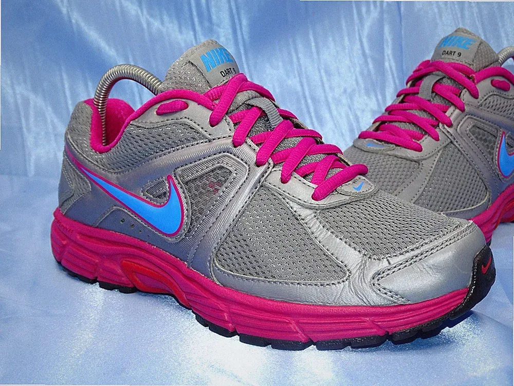 NIKE DART 9 SNEAKER Gr 38 SPORTSCHUHE LAUFSCHUHE DAMEN PEGASUS GRAU PINK Z7