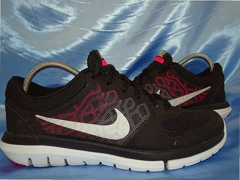 NIKE FLEX 2015 RN SNEAKER GR 38 LAUFSCHUHE DAMEN FREE ZOOM RUN SCHUHE BLACK D85