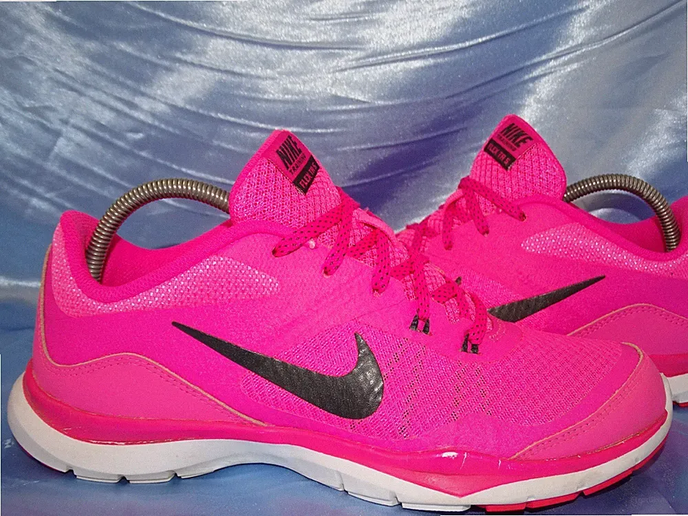 NIKE FLEX TRAINER 5 LAUFSCHUHE GR 38 39 DAMEN SCHUHE FREE ZOOM PINK UK5