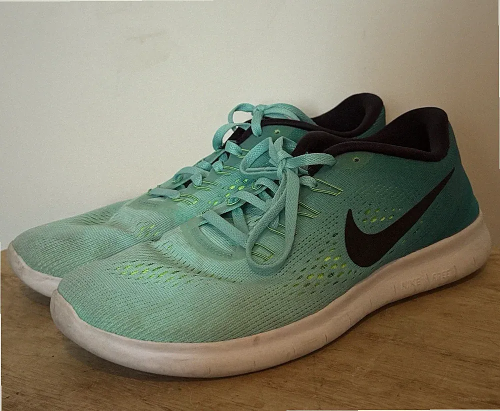 Nike Free Turnschuhe Laufschuhe Gr. 40 türkis Lauftraining Sport Fitness Mesh