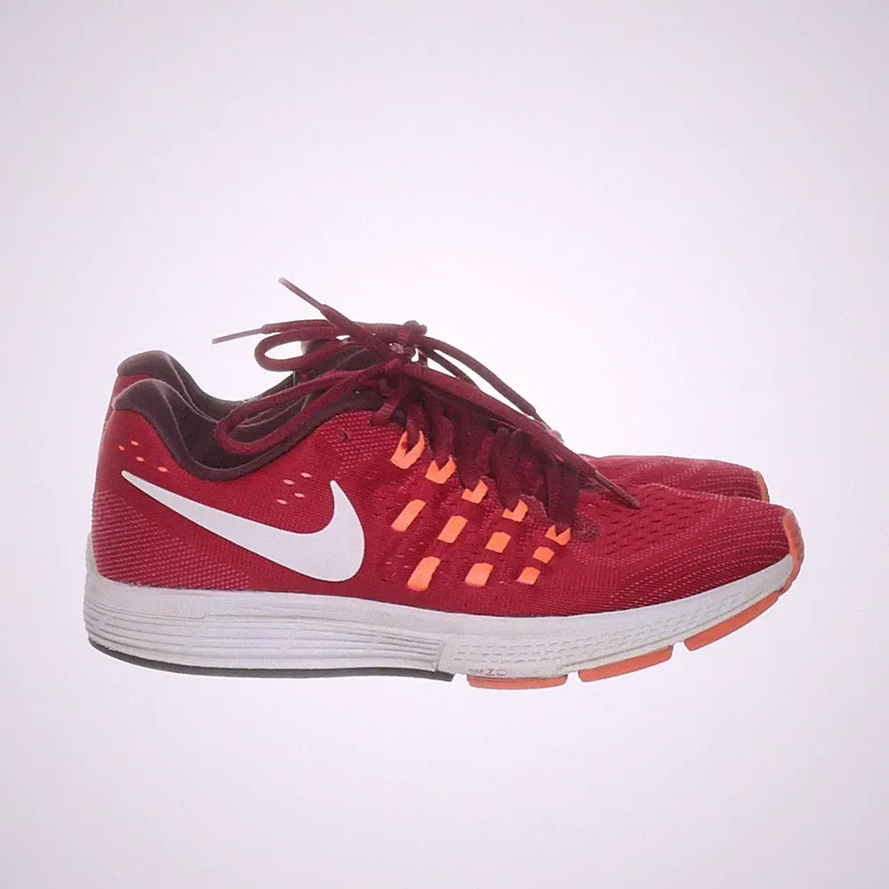 Nike, Laufschuhe, Größe: 38 1/2, Zoom Vomero 11, Rot/Orange/Weiß, Damen #rX2
