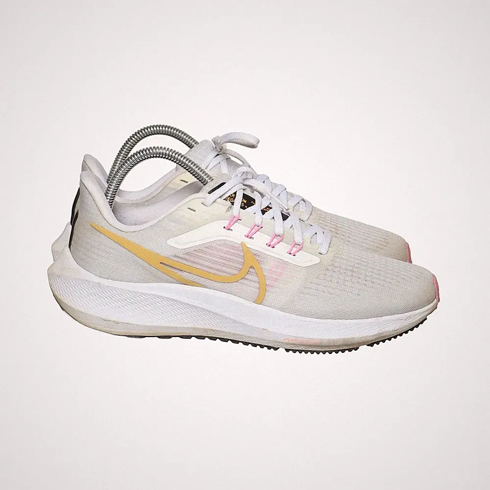 Nike, Laufschuhe, Größe: 39, model: air zoom pegasus 39, Weiß/Gold/Pink #V2T