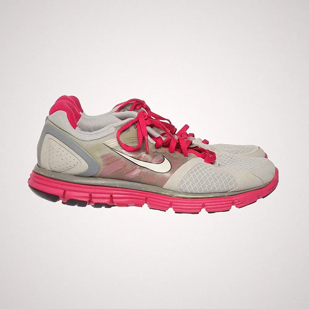 Nike, Laufschuhe, Größe: 42, Grau/Pink/Mehrfarbig, Damen #0EN