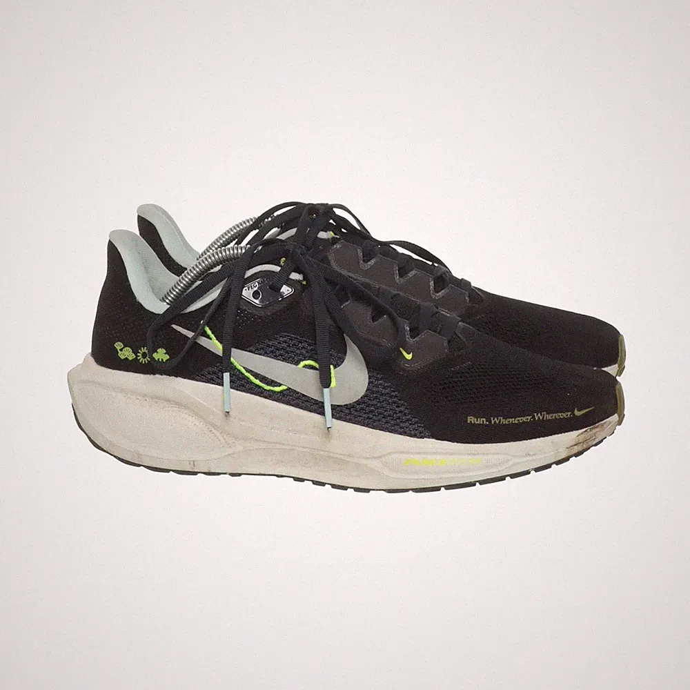 Nike, Laufschuhe, Größe: 45, Schwarz, Damen #yXs