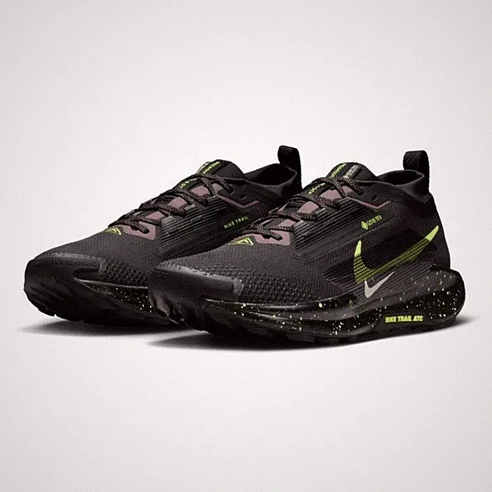 Grüne Goretex Laufschuhe wasserdicht für Damen