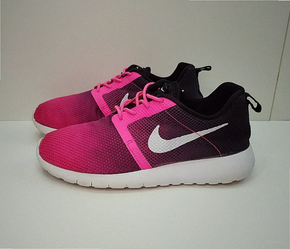 NIKE ROHE RUN GRÖSSE 5 UK EU38 MÄDCHEN DAMEN ROSA LEICHTE LAUFSCHUHE SNEAKER SCHUHE