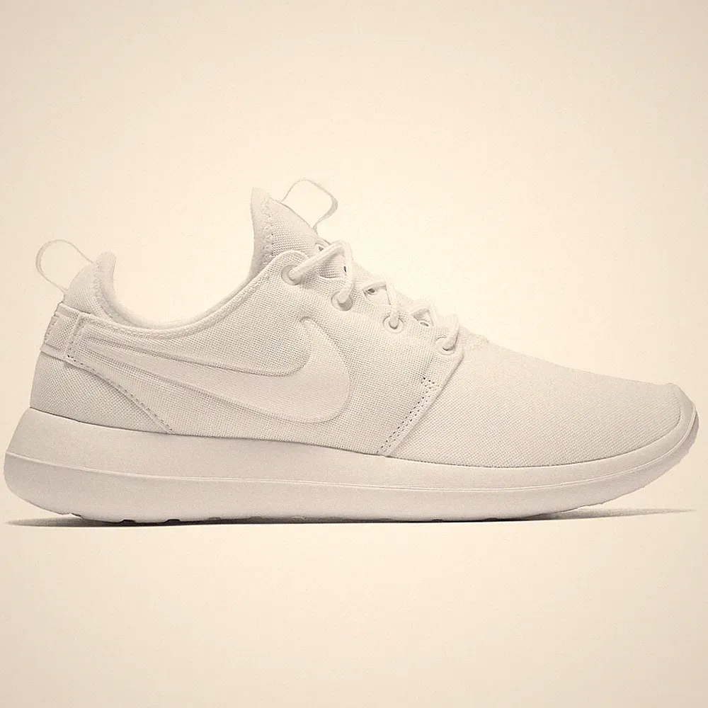 NIKE Scarpe DONNA Shoes "Roshe Two" NEW Sneaker NEU Running WHITE