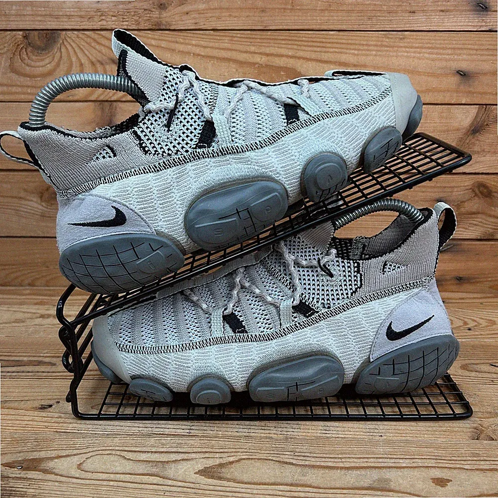 Nike Turnschuhe Damen Größe UK 4,5 ISPA Link Light Iron Barfuß Gym Socken Schuhe