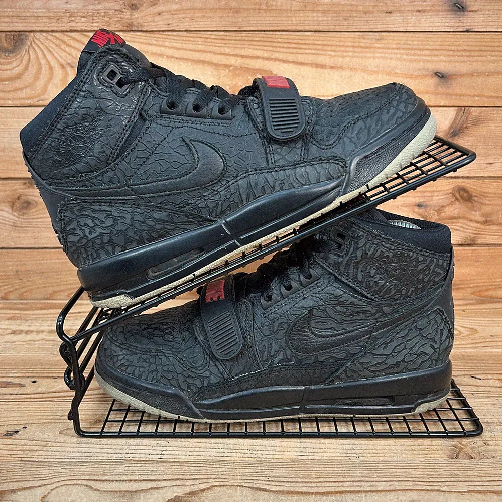 Nike Turnschuhe Damen Größe UK 4 Air Jordan Legacy 312 Elephant Print Schuhe GS