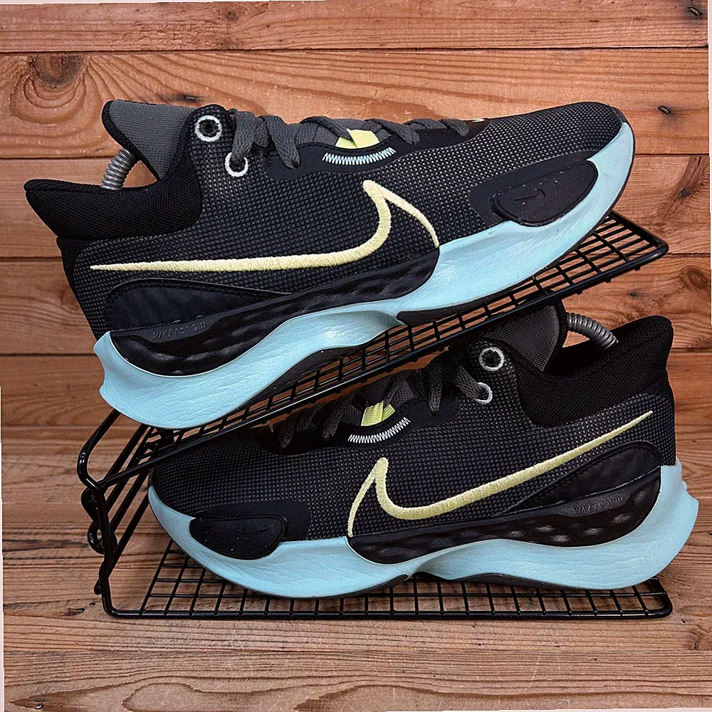 Nike Turnschuhe Damen Größe UK 6,5 Renew Elevate 3 schwarz Eisen Basketballschuhe