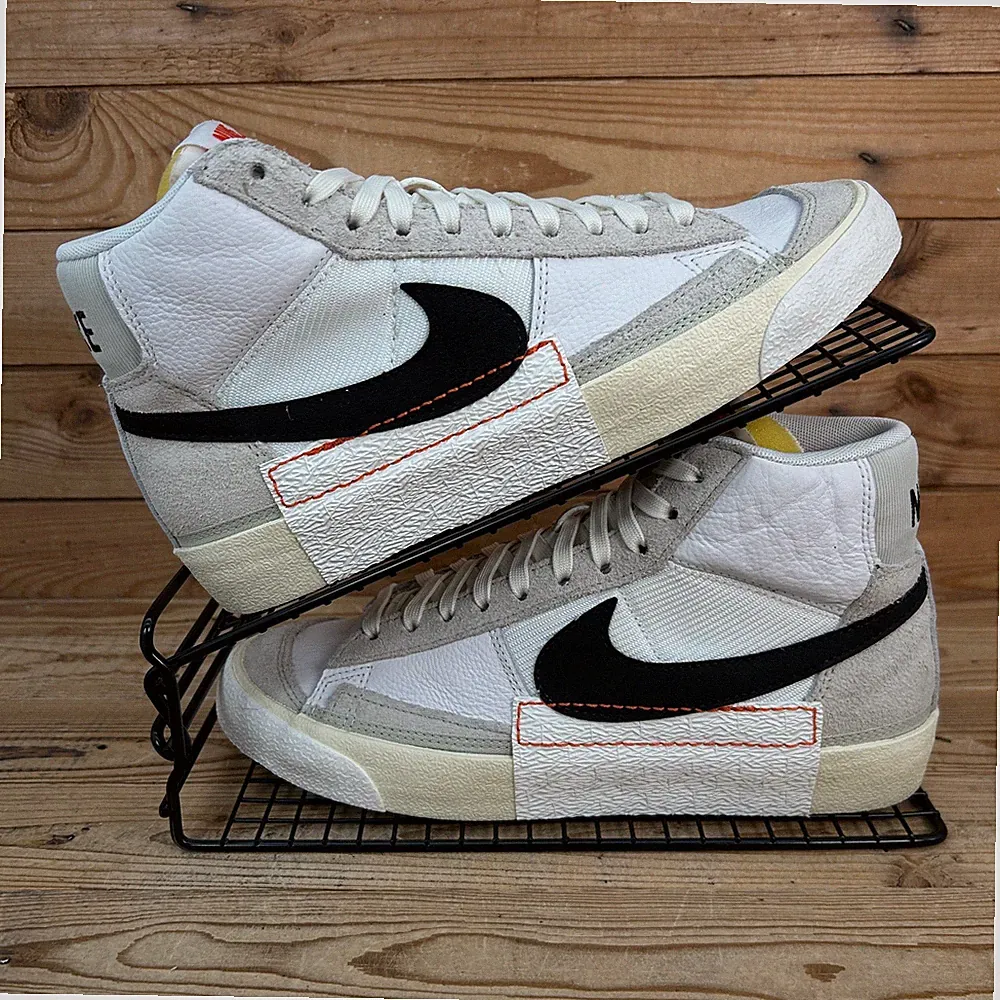 Nike Turnschuhe Damen Größe UK 6 Blazer Mid '77 Pro Club Remastered Schuhe GS