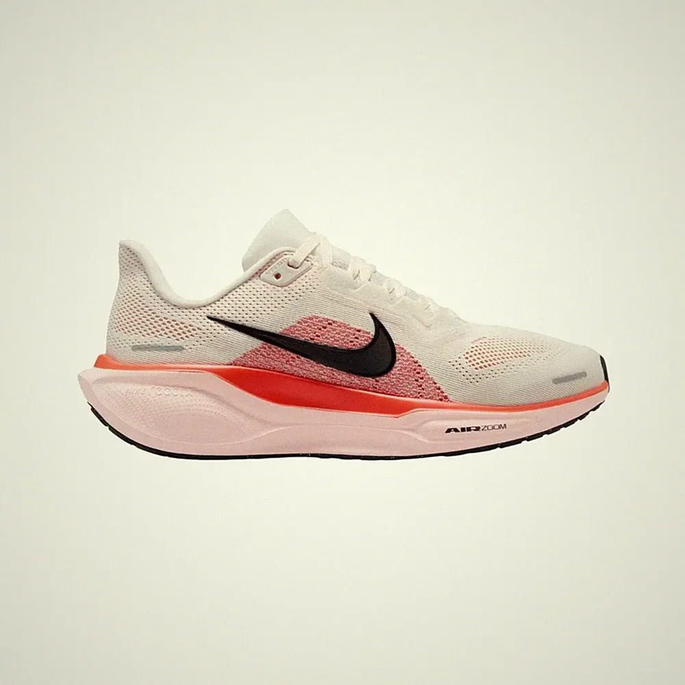 NIKE W AIR ZOOM PEGASUS 41 Beige Pink Rot Damen Laufschuhe Running Freizeit Neu