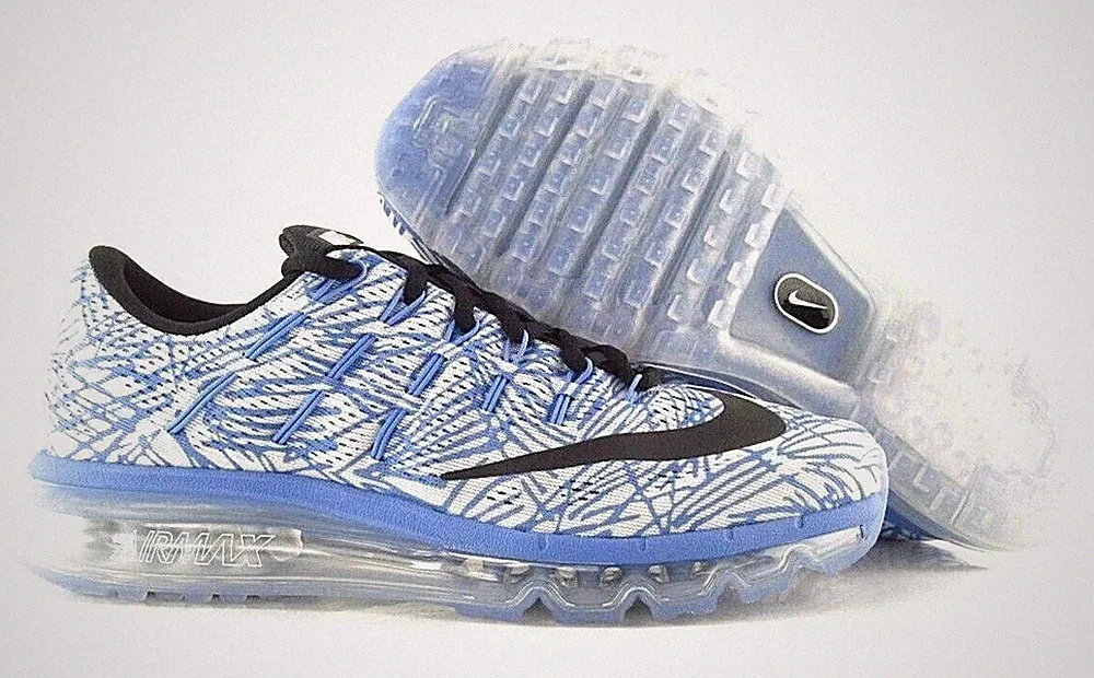 Nike Wmns Air Max 2016 Print Racer Chalk Blue 818101 400 US_9/9.5 Eur_40.5/41
