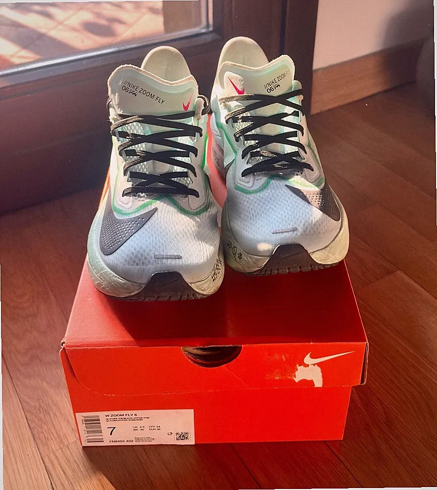 Nike Zoom Fly 6 Gr.38 Damen Running ZoomX Carbon Wie Neu