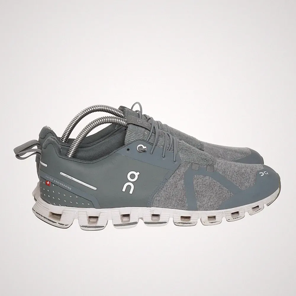 O.N, Laufschuhe, Größe: 43, Grau/Weiß, Damen #xET