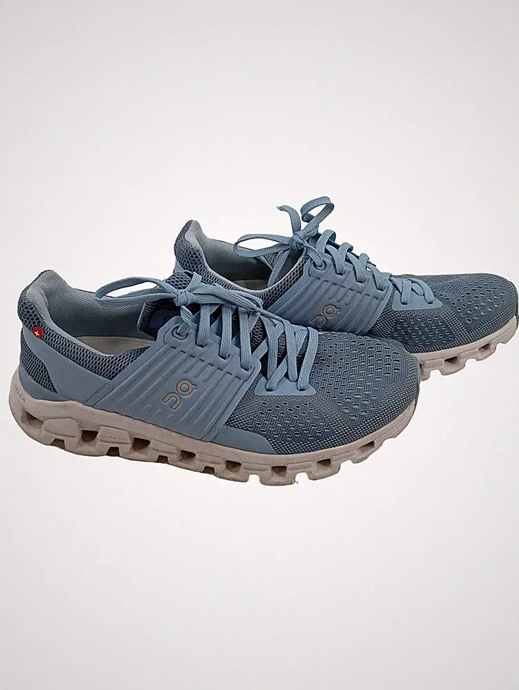 On Cloudflyer Damen Sportschuhe Laufschuhe Sneaker Blau Gr. 38