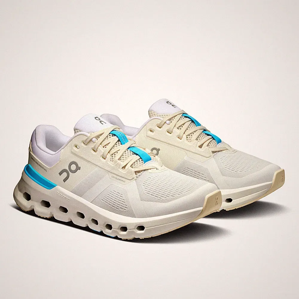 On Cloudrunner 2 White Horizon 3WE10133195 CloudTec Damen Laufschuhe