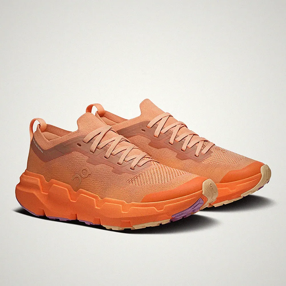 On Cloudsoma Sandstone Tangerine 3WF30373144 Damen Traillaufschuhe